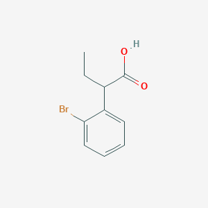 2-(2-bromophenyl)butanoic acid 2-(2-bromophenyl)butanoic acid