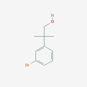 Benzeneethanol, 3-bromo-beta,beta-dimethyl- Benzeneethanol, 3-bromo-beta,beta-dimethyl-