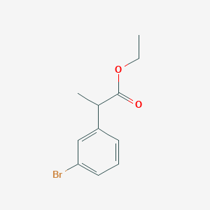 ethyl 2-(3-bromophenyl)propanoate ethyl 2-(3-bromophenyl)propanoate