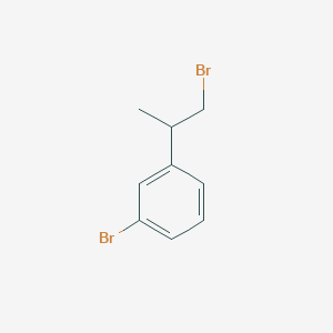1-bromo-3-(1-bromopropan-2-yl)benzene 1-bromo-3-(1-bromopropan-2-yl)benzene
