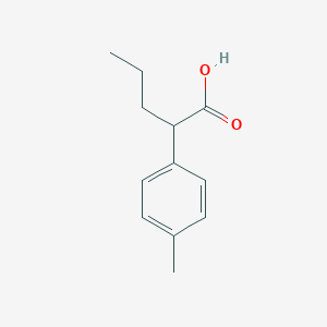 Benzeneacetic acid, 4-methyl-alpha-propyl- Benzeneacetic acid, 4-methyl-alpha-propyl-