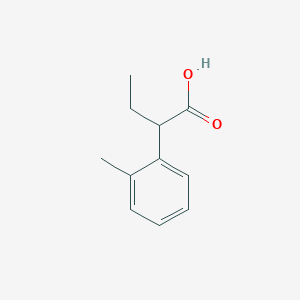 Benzeneacetic acid, alpha-ethyl-2-methyl- Benzeneacetic acid, alpha-ethyl-2-methyl-