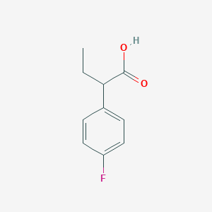 Benzeneacetic acid, alpha-ethyl-4-fluoro- 