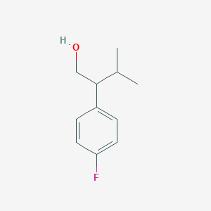 Benzeneethanol, 4-fluoro-beta-(1-methylethyl)- 