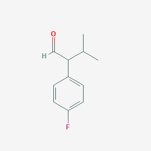 Benzeneacetaldehyde, 4-fluoro-alpha-(1-methylethyl)- 