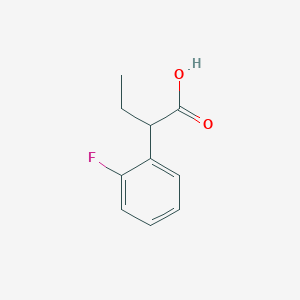 Benzeneacetic acid, alpha-ethyl-2-fluoro- Benzeneacetic acid, alpha-ethyl-2-fluoro-