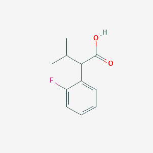 Benzeneacetic acid, 2-fluoro-alpha-(1-methylethyl)- Benzeneacetic acid, 2-fluoro-alpha-(1-methylethyl)-