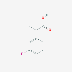 Benzeneacetic acid, alpha-ethyl-3-fluoro- 