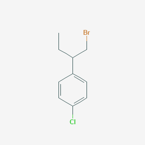 1-(1-bromobutan-2-yl)-4-chlorobenzene 1-(1-bromobutan-2-yl)-4-chlorobenzene