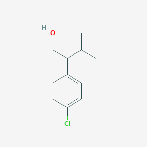 Benzeneethanol, 4-chloro-beta-(1-methylethyl)- Benzeneethanol, 4-chloro-beta-(1-methylethyl)-