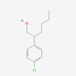 2-(4-chlorophenyl)hexan-1-ol 2-(4-chlorophenyl)hexan-1-ol