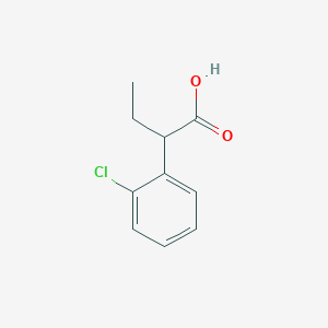 Benzeneacetic acid, 2-chloro-alpha-ethyl- Benzeneacetic acid, 2-chloro-alpha-ethyl-