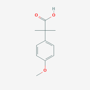 Benzeneacetic acid, 4-methoxy-alpha,alpha-dimethyl- 