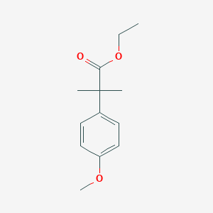 ethyl 2-(4-methoxyphenyl)-2-methylpropanoate 