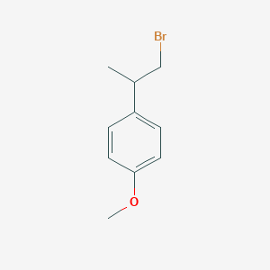 Benzene, 1-(2-bromo-1-methylethyl)-4-methoxy- 