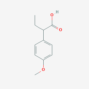 Benzeneacetic acid, alpha-ethyl-4-methoxy- 