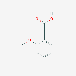 Benzeneacetic acid, 2-methoxy-alpha,alpha-dimethyl- Benzeneacetic acid, 2-methoxy-alpha,alpha-dimethyl-