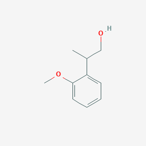 Benzeneethanol, 2-methoxy-beta-methyl- Benzeneethanol, 2-methoxy-beta-methyl-