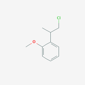 Benzene, 1-(2-chloro-1-methylethyl)-2-methoxy- 