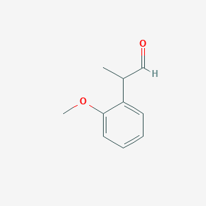 Benzeneacetaldehyde, 2-methoxy-alpha-methyl-