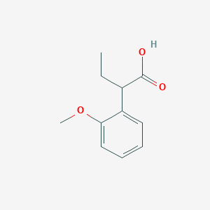 Benzeneacetic acid, alpha-ethyl-2-methoxy- Benzeneacetic acid, alpha-ethyl-2-methoxy-