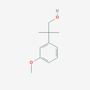 Benzeneethanol, 3-methoxy-beta,beta-dimethyl- Benzeneethanol, 3-methoxy-beta,beta-dimethyl-