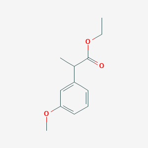 2-(3-METHOXY-PHENYL)-PROPIONIC ACID ETHYL 2-(3-METHOXY-PHENYL)-PROPIONIC ACID ETHYL