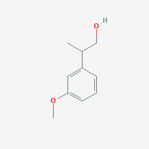 Benzeneethanol, 3-methoxy-beta-methyl- Benzeneethanol, 3-methoxy-beta-methyl-