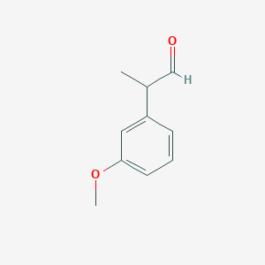 Benzeneacetaldehyde, 3-methoxy-alpha-methyl- Benzeneacetaldehyde, 3-methoxy-alpha-methyl-