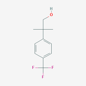 Benzeneethanol, beta,beta-dimethyl-4-(trifluoromethyl)- Benzeneethanol, beta,beta-dimethyl-4-(trifluoromethyl)-