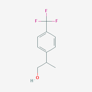 2-[4-(trifluoromethyl)phenyl]propan-1-ol 