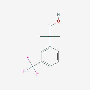Benzeneethanol, beta,beta-dimethyl-3-(trifluoromethyl)- Benzeneethanol, beta,beta-dimethyl-3-(trifluoromethyl)-