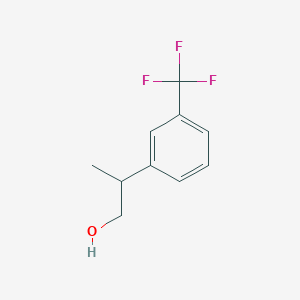 2-[3-(trifluoromethyl)phenyl]propan-1-ol 