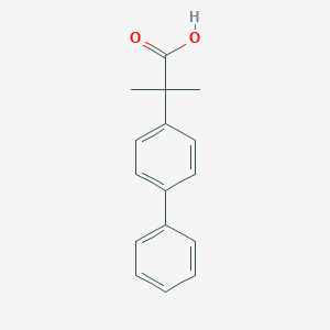 2-(biphenyl-4-yl)-2-methylpropanoic acid 2-(biphenyl-4-yl)-2-methylpropanoic acid