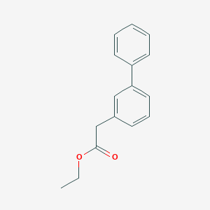 Biphenyl-3-ylacetic acid ethyl ester Biphenyl-3-ylacetic acid ethyl ester