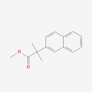 2-Naphthaleneacetic acid,alpha,alpha-dimethyl-, methyl ester 2-Naphthaleneacetic acid,alpha,alpha-dimethyl-, methyl ester