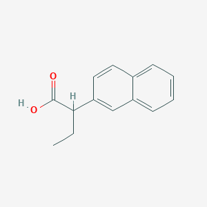 2-Naphthaleneacetic acid, alpha-ethyl- 