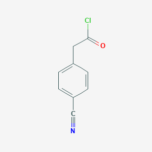 Benzeneacetyl chloride, 4-cyano-