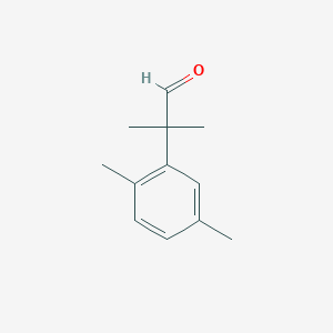 Benzeneacetaldehyde, alpha,alpha,2,5-tetramethyl- 