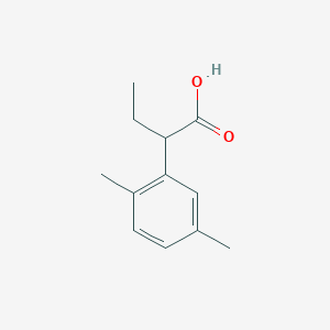 Benzeneacetic acid, alpha-ethyl-2,5-dimethyl- 