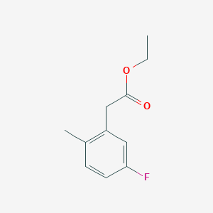  Benzeneacetic acid, 5-fluoro-2-methyl-, ethyl ester 