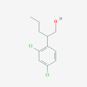 2-(2,4-Dichloro-phenyl)-pentan-1-ol 2-(2,4-Dichloro-phenyl)-pentan-1-ol