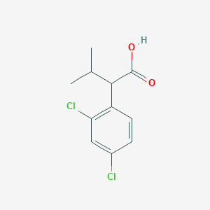Benzeneacetic acid, 2,4-dichloro-alpha-(1-methylethyl)- Benzeneacetic acid, 2,4-dichloro-alpha-(1-methylethyl)-