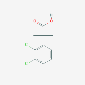 2-(2,3-dichlorophenyl)-2-methylpropanoic acid 2-(2,3-dichlorophenyl)-2-methylpropanoic acid