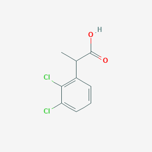 Benzeneacetic acid, 2,3-dichloro-alpha-methyl- Benzeneacetic acid, 2,3-dichloro-alpha-methyl-