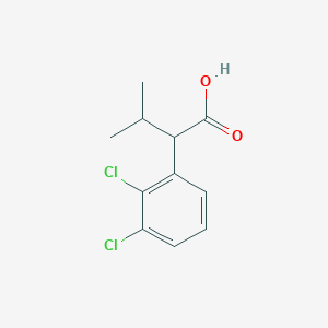 Benzeneacetic acid, 2,3-dichloro-alpha-(1-methylethyl)- Benzeneacetic acid, 2,3-dichloro-alpha-(1-methylethyl)-