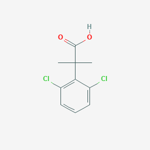 2-(2,6-dichlorophenyl)-2-methylpropanoic acid 
