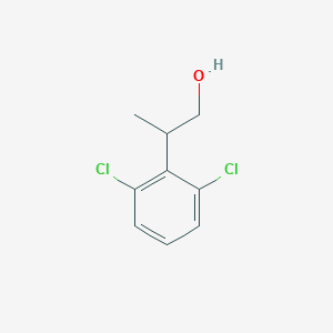 Benzeneethanol, 2,6-dichloro-beta-methyl-