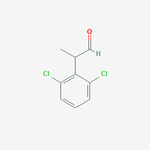 Benzeneacetaldehyde, 2,6-dichloro-alpha-methyl-