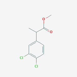 Benzeneacetic acid, 3,4-dichloro-alpha-methyl-, methyl ester 